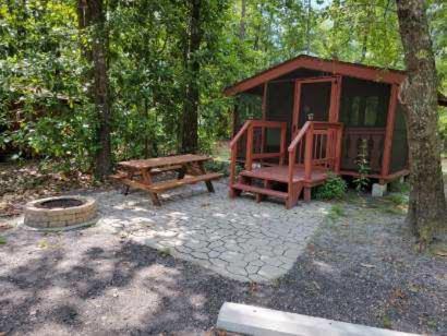 Okefenokee Pastimes Cabins And Campground Stanley Landing Buitenkant foto